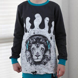 PASST GARANTIE SPLASH Sweater/ Hoodie Gr. 74-104 mit 2 Kapuzen & Halsbündchen - DIN A0 für Beamer geeignet - Sewando