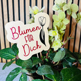 Plotterdatei Blumengruß - Sewando