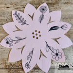 Plotterdatei Blumengruß - Sewando