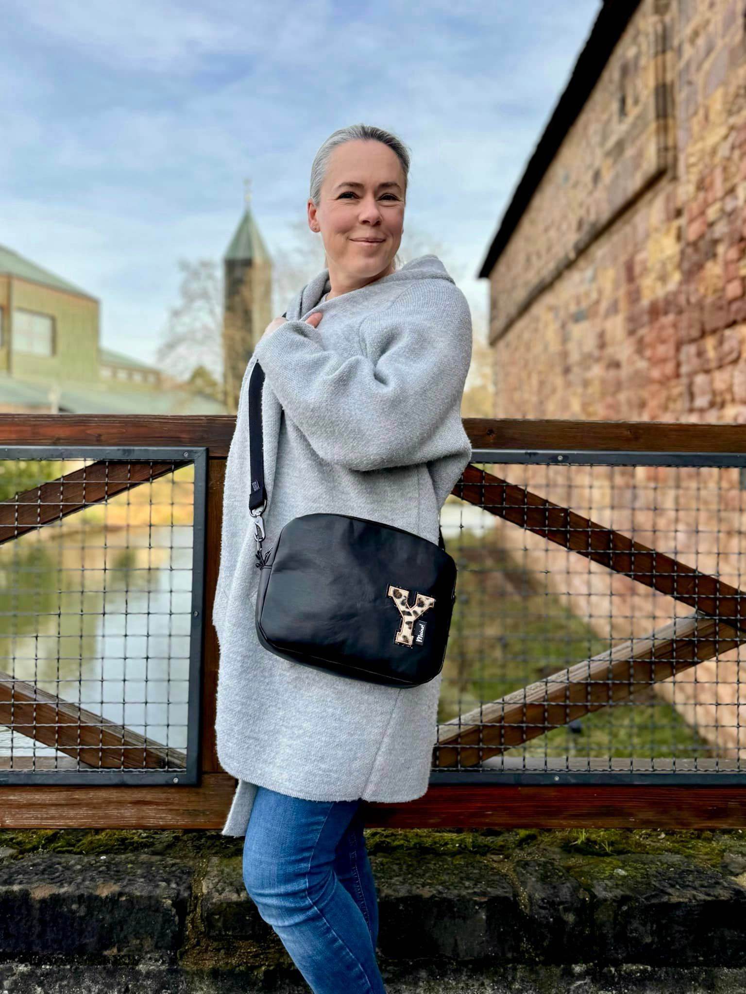 Schnittmuster Crossbag Tasche TROGEN + Videoanleitung : - Sewando