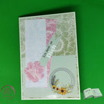 Digiset Blütenkreis, Digistamp, Digipaper, Plotterdatei, Sublimation, Druck - Sewando