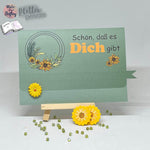 Digiset Blütenkreis, Digistamp, Digipaper, Plotterdatei, Sublimation, Druck - Sewando