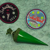 Stickdatei - Schulkind-Buttons "2025" in 3 Versionen
