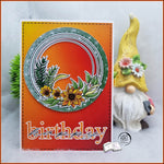 Digiset Blütenkreis, Digistamp, Digipaper, Plotterdatei, Sublimation, Druck - Sewando