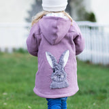 Lammfleecejacke Lion Schnittmuster 50-170