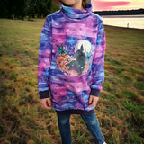 Schnittmuster Pullover kalte Falten Brise