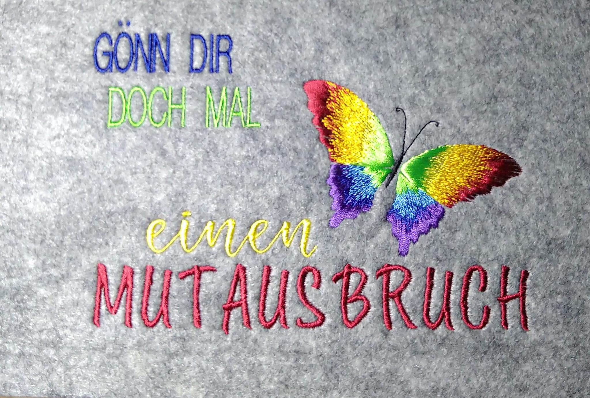 Stickdatei - Mutausbruch - Sewando