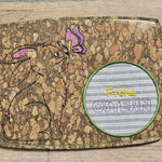 Stickdatei Mugrug Hase mit Schmetterling - Sewando