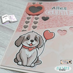 Digiset Amy, Digistamp, Digipaper, Plotterdatei, Sublimation, Druck - Sewando