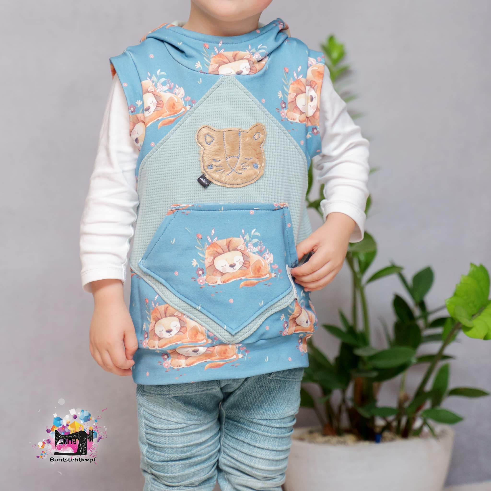 Schnittmuster / Sewing Pattern *Big Grid Sweater Vest & Tank Top* Size 62-176 / 3m - 18 Years - Sewando