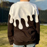 PASST GARANTIE SPLASH Sweater/ Hoodie Gr. 74-140 mit 2 Kapuzen & Halsbündchen - DIN A0 für Beamer geeignet - Sewando