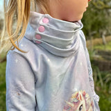 Schnittmuster Pullover kalte Falten Brise