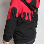 PASST GARANTIE SPLASH Sweater/ Hoodie Gr. 74-104 mit 2 Kapuzen & Halsbündchen - DIN A0 für Beamer geeignet - Sewando