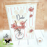 Digiset "Kirschblüte" Sakura,  japanische Eleganz in einem Set! Digipaper, Digistamp