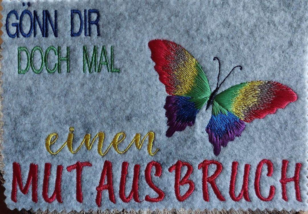 Stickdatei - Mutausbruch - Sewando