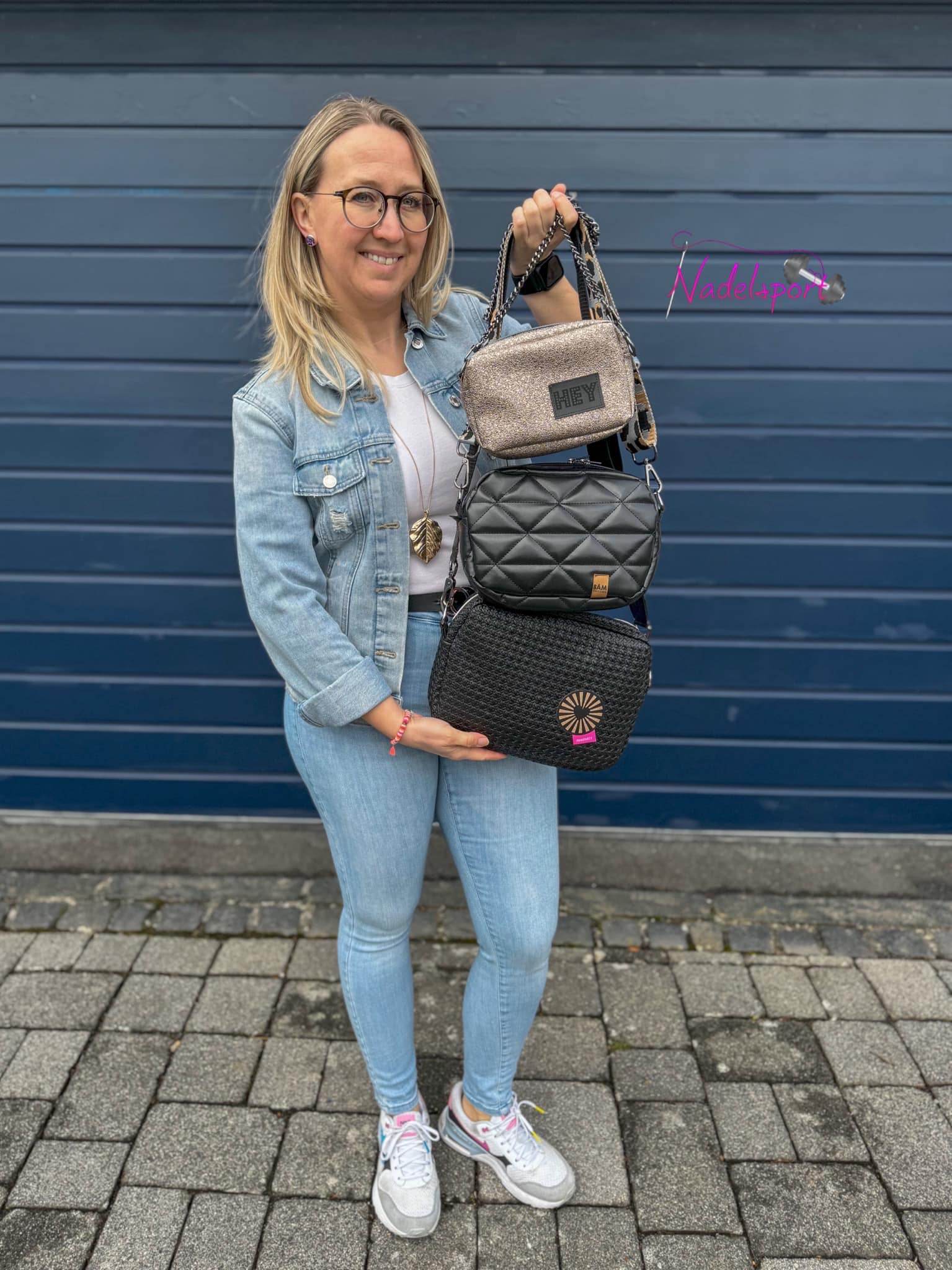 Schnittmuster Crossbag Tasche TROGEN + Videoanleitung : - Sewando