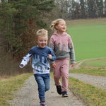 PASST GARANTIE SPLASH Sweater/ Hoodie Gr. 74-140 mit 2 Kapuzen & Halsbündchen - DIN A0 für Beamer geeignet - Sewando