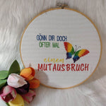 Stickdatei - Mutausbruch - Sewando