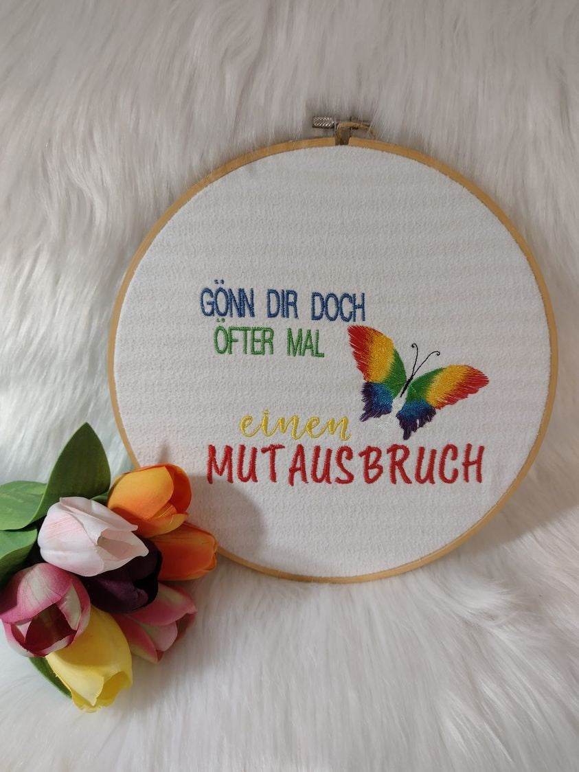 Stickdatei - Mutausbruch - Sewando