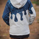DIN A4 SPLASH Sweatjacke für 105cm-140cm Körpergröße PASSFORMGARANTIE - Sewando