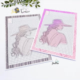 Digiset Madeleine, Plotterdatei, Sublimation, Drucken, Digistamp, Digipaper - Sewando