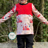 Schnittmuster *Little Corners Shirt* #LA-Shirt Gr. 62-176 - Sewando