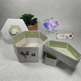 Digiset "Kirschblüte" Sakura,  japanische Eleganz in einem Set! Digipaper, Digistamp