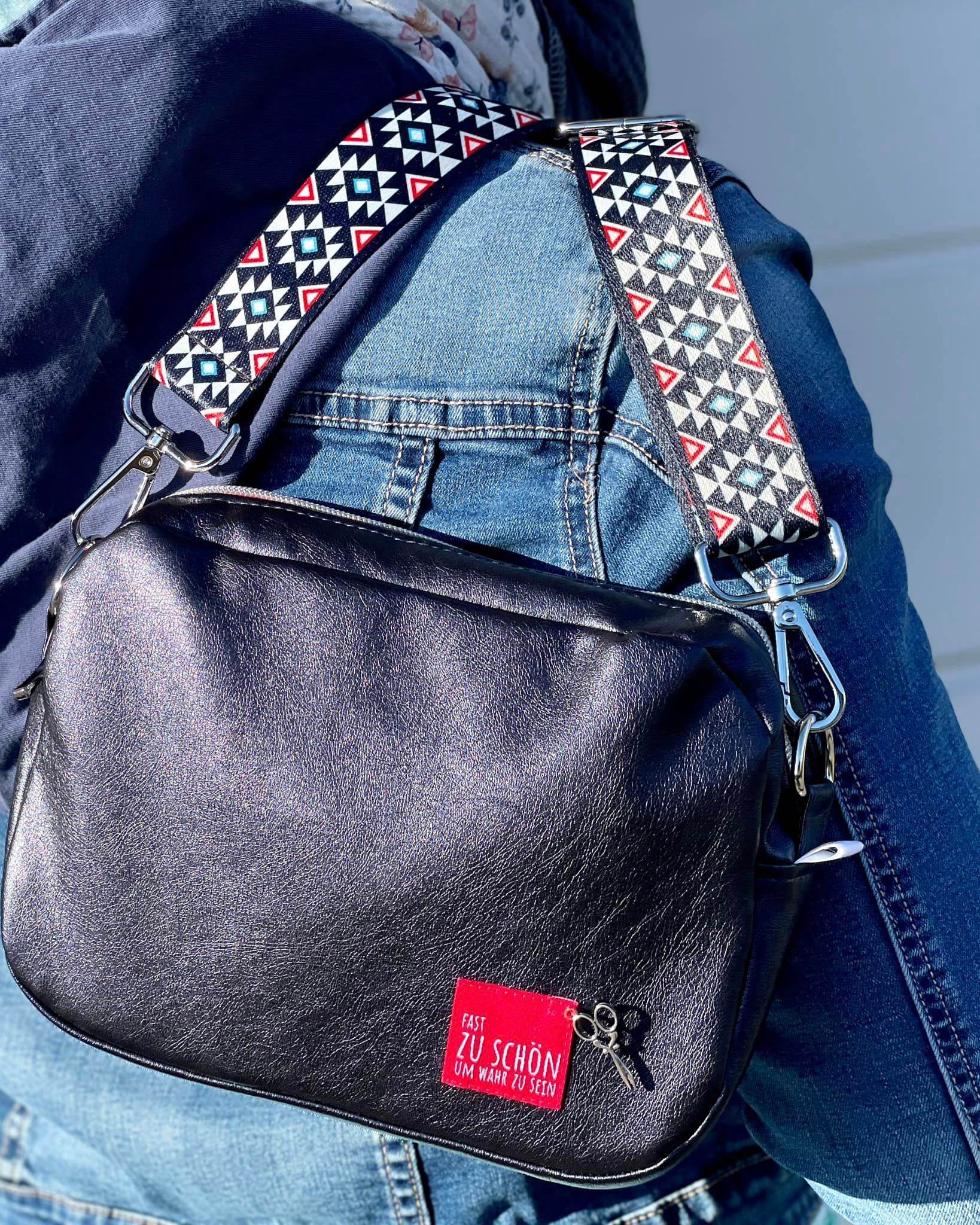 Schnittmuster Crossbag Tasche TROGEN + Videoanleitung : - Sewando