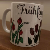 Plotterdatei Tulpen - Frühblüher Kollektion - Sewando