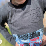 Schnittmuster *Little Corners Shirt* #LA-Shirt Gr. 62-176 - Sewando