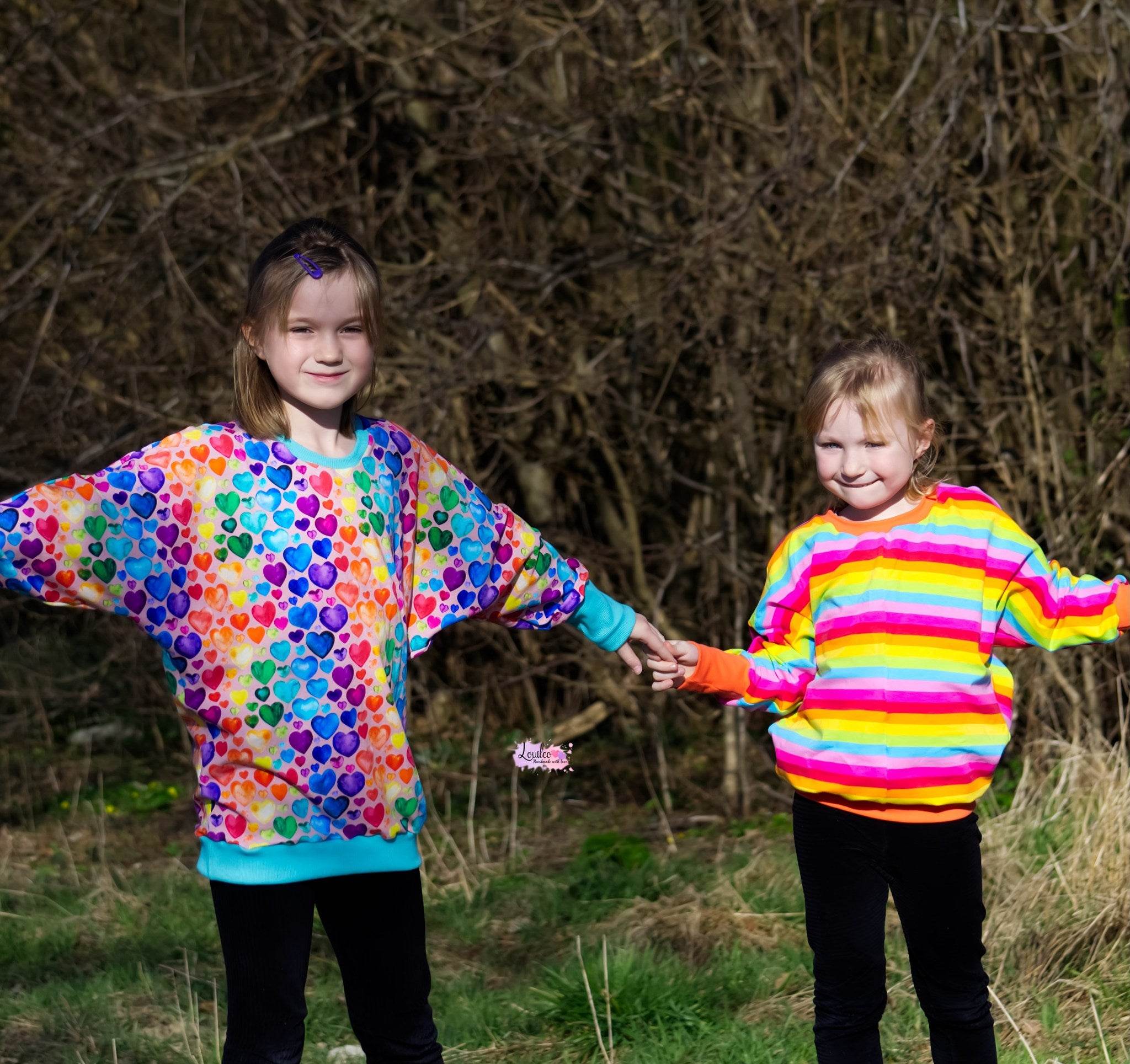 Schnittmuster Frühlingserwachen Kids Fledermausshirt Größe 56-164 - Sewando