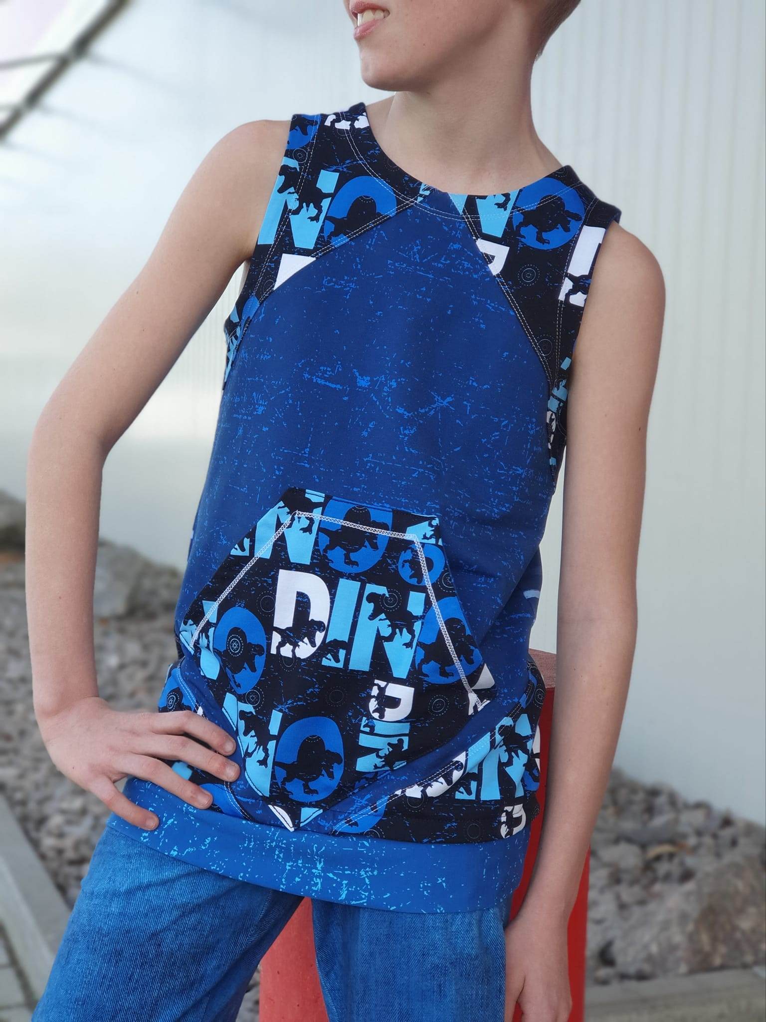 Schnittmuster / Sewing Pattern *Big Grid Sweater Vest & Tank Top* Size 62-176 / 3m - 18 Years - Sewando