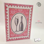 Digistamp Sekt Plotterdatei, Sublimation, Drucken, ! - Sewando