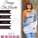 Sannys TriHoodie & Basic Version - 32-64 – EBook und Nähanleitung - Sewando