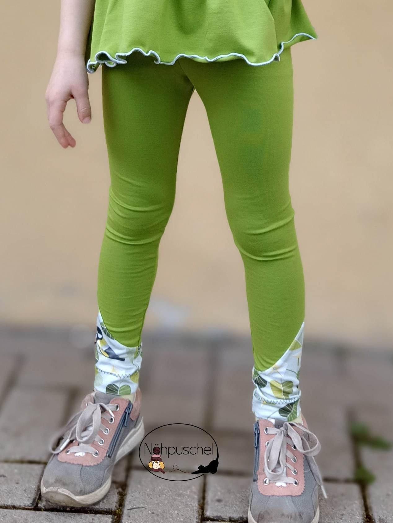 Leggins Romina, Schnittmuster Grösse 50-164 - Sewando