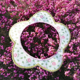 5x Stickdatei "Dekorahmen Blume"