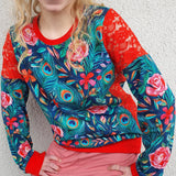 Schnittmuster Pullover Falten Brise