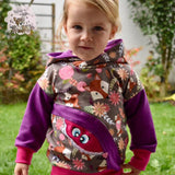 Ebook "Hoody Nina" Gr. 62 bis 176 Schnittmuster