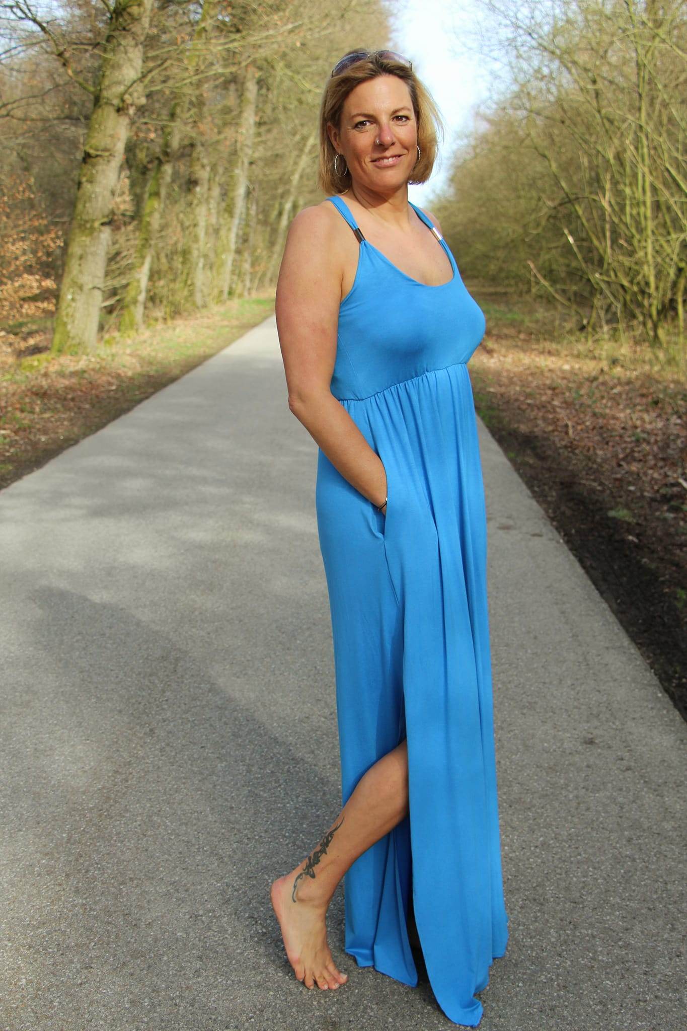 Schnittmuster Kleid ANZING Gr. 32-50 : - Sewando