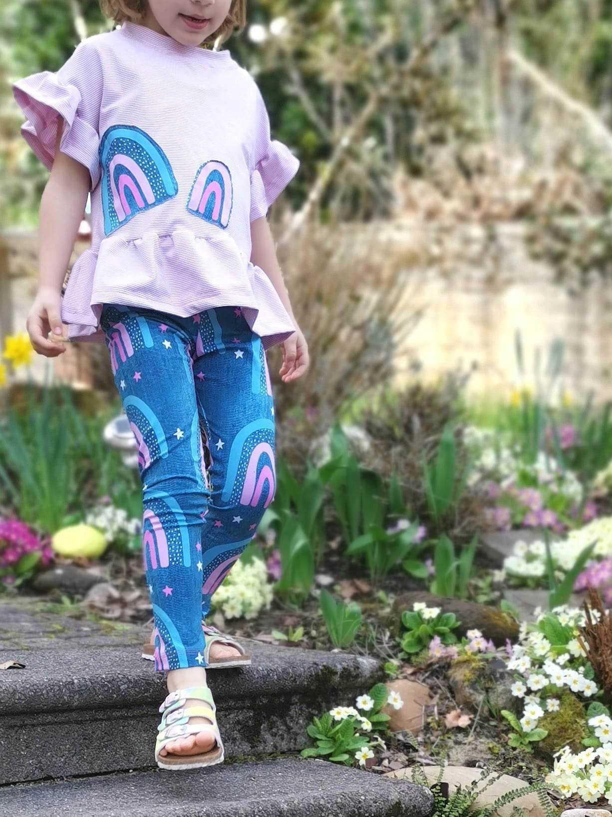 Leggins Romina, Schnittmuster Grösse 50-164 - Sewando