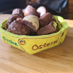 Stickdatei - ITH Osternest, Faltschale, Faltkorb - Sewando
