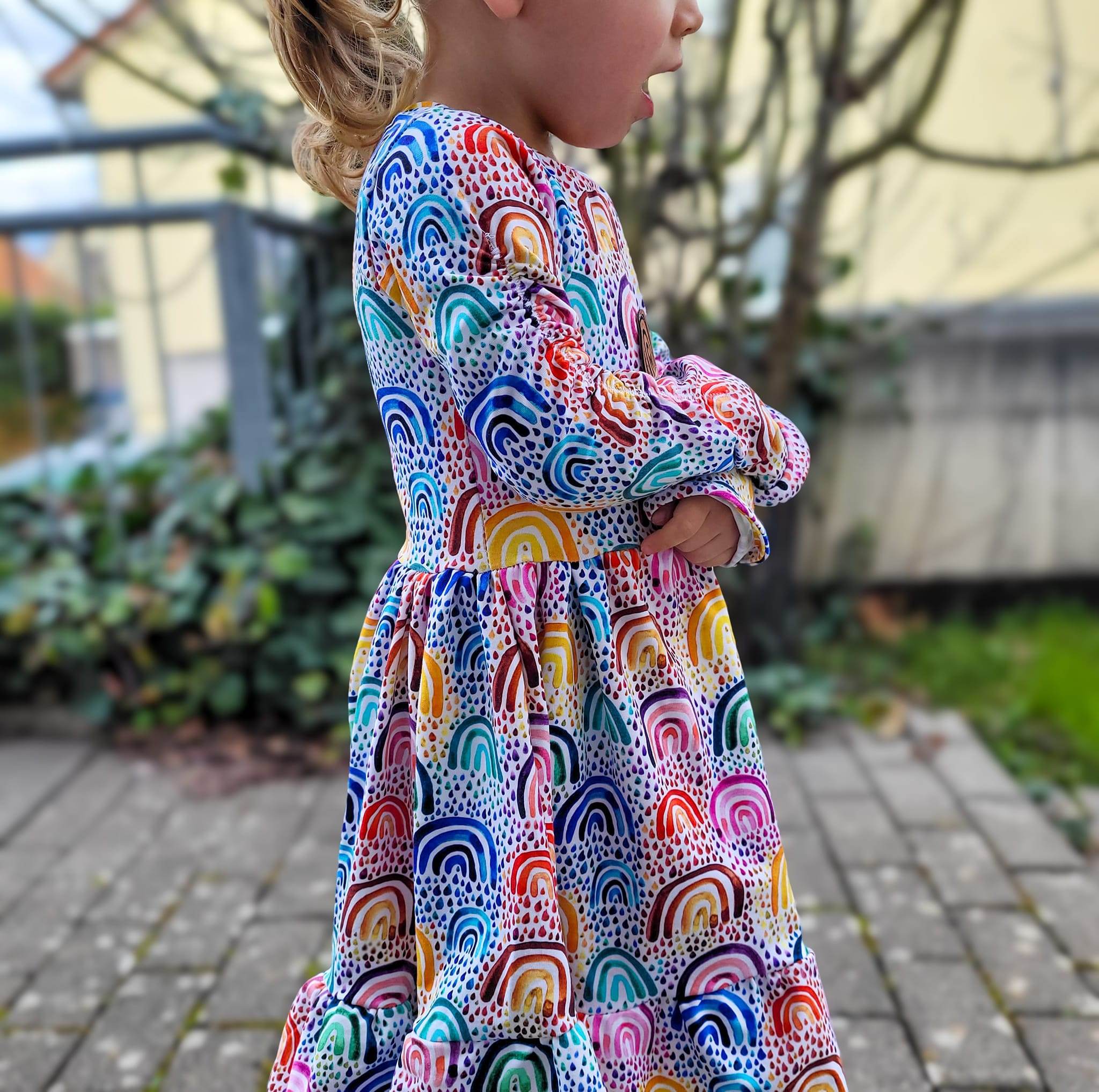 Schnittmuster Kleid Romance Größe 74 – 158 - Sewando