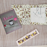 6x Stickdatei "Nadeln" ITH Nadelbuch
