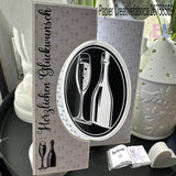 Plotterdatei Sekt Plotten, Sublimation, Drucken, Digistamp, - Sewando
