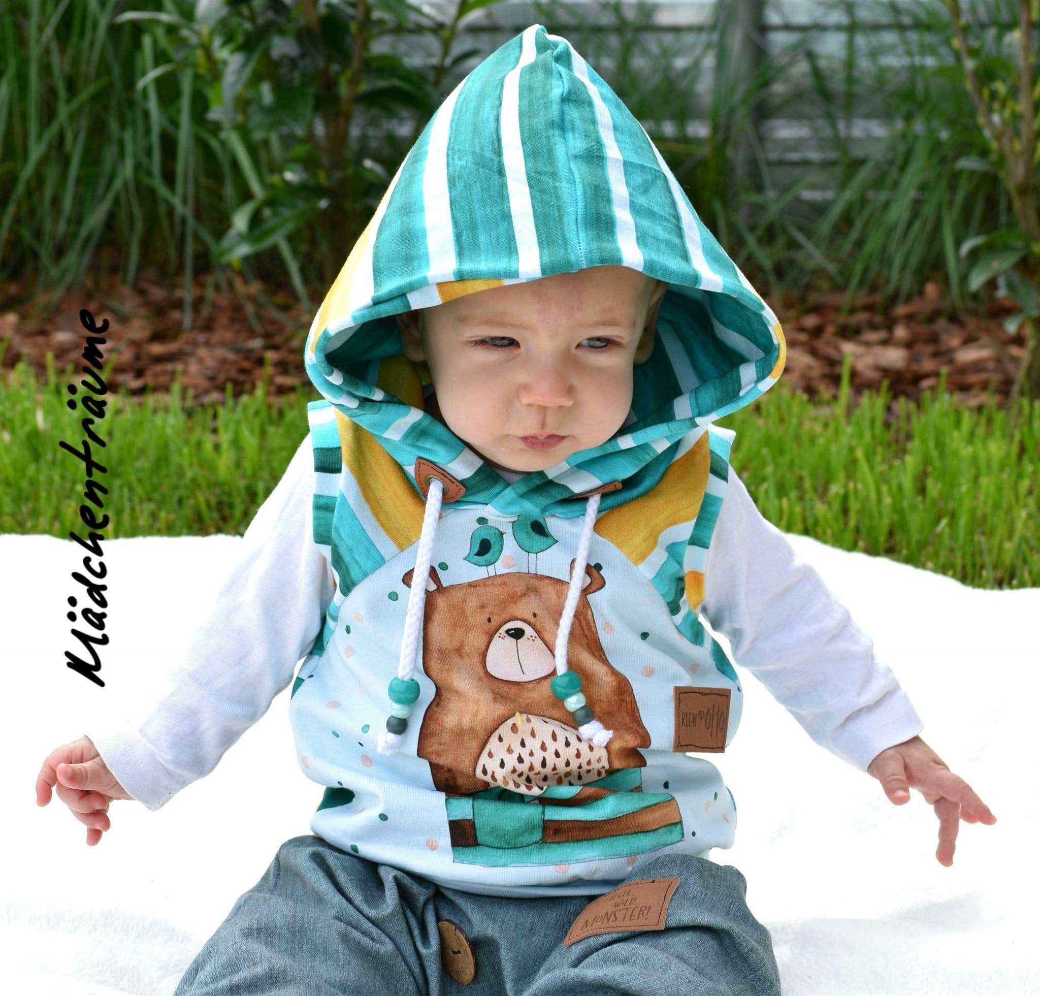 Schnittmuster / Sewing Pattern *Big Grid Sweater Vest & Tank Top* Size 62-176 / 3m - 18 Years - Sewando