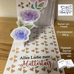 Digiset Mama ist die Beste, Plotterdatei, Sublimation, Digistamp, Digipaper - Sewando