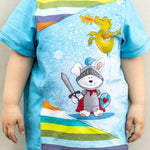 Panel T-Shirt, Schnittmuster Grösse 74-164 - Sewando