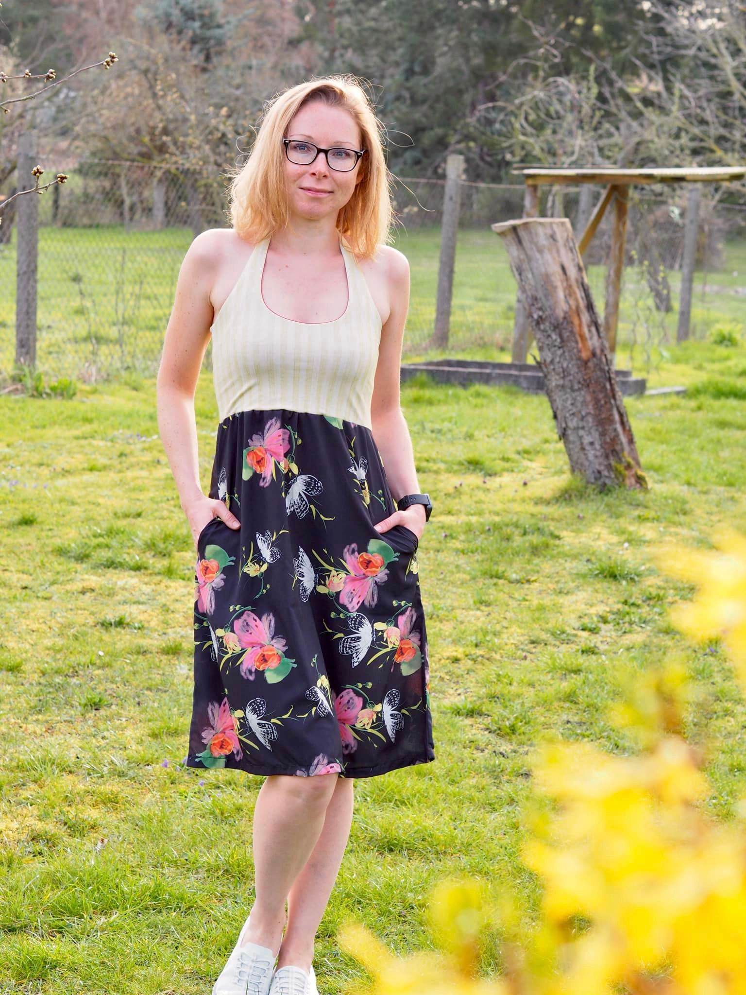 Schnittmuster Kleid ANZING Gr. 32-50 : - Sewando