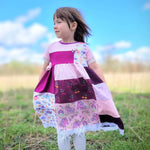 Schnittmuster Restekleid Farbexplosion Größe 74-164 - Sewando