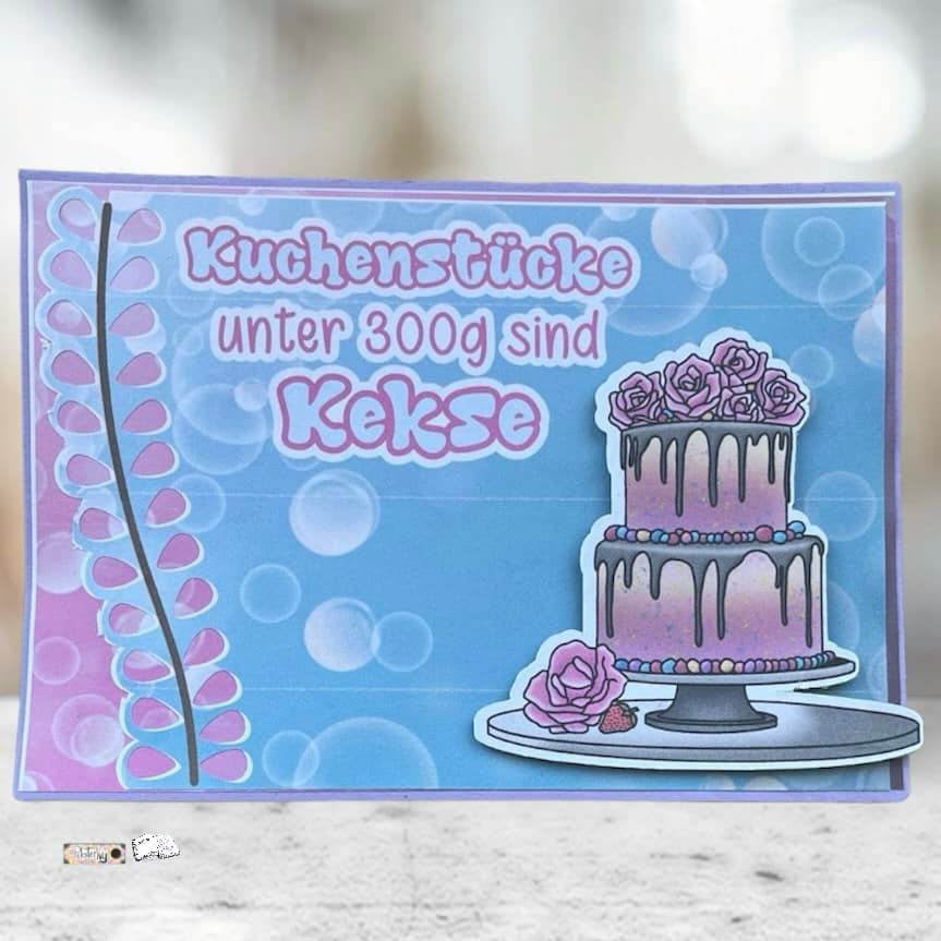 Digiset Geburtstagstorte, Plotten, Sublimation, Drucken, Digistamp - Sewando